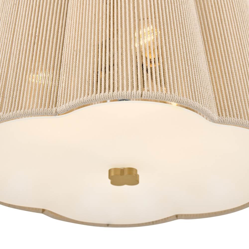 Hinkley Lighting 48587LCB Lacquered Brass Medium Pendant Image 6