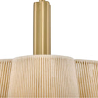 Hinkley Lighting 48587LCB Lacquered Brass Medium Pendant Image 4