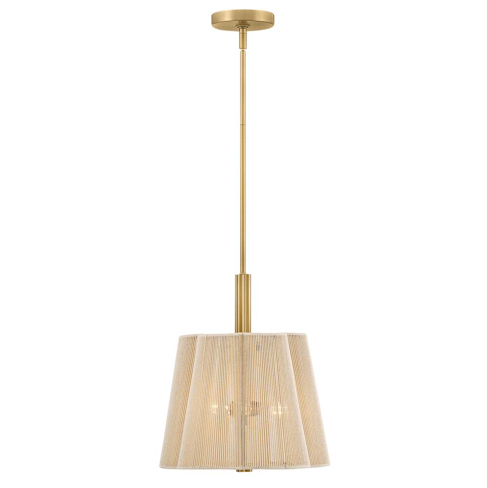 Hinkley Lighting 48587LCB Lacquered Brass Medium Pendant Image 2