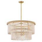 Hinkley Lighting Indra Medium Convertible Drum Chandelier