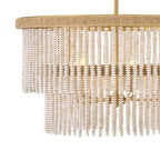 Hinkley Lighting 48604LCB Lacquered Brass Medium Convertible Drum Chandelier Image 5