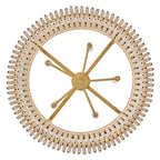 Hinkley Lighting 48604LCB Lacquered Brass Medium Convertible Drum Chandelier Image 3