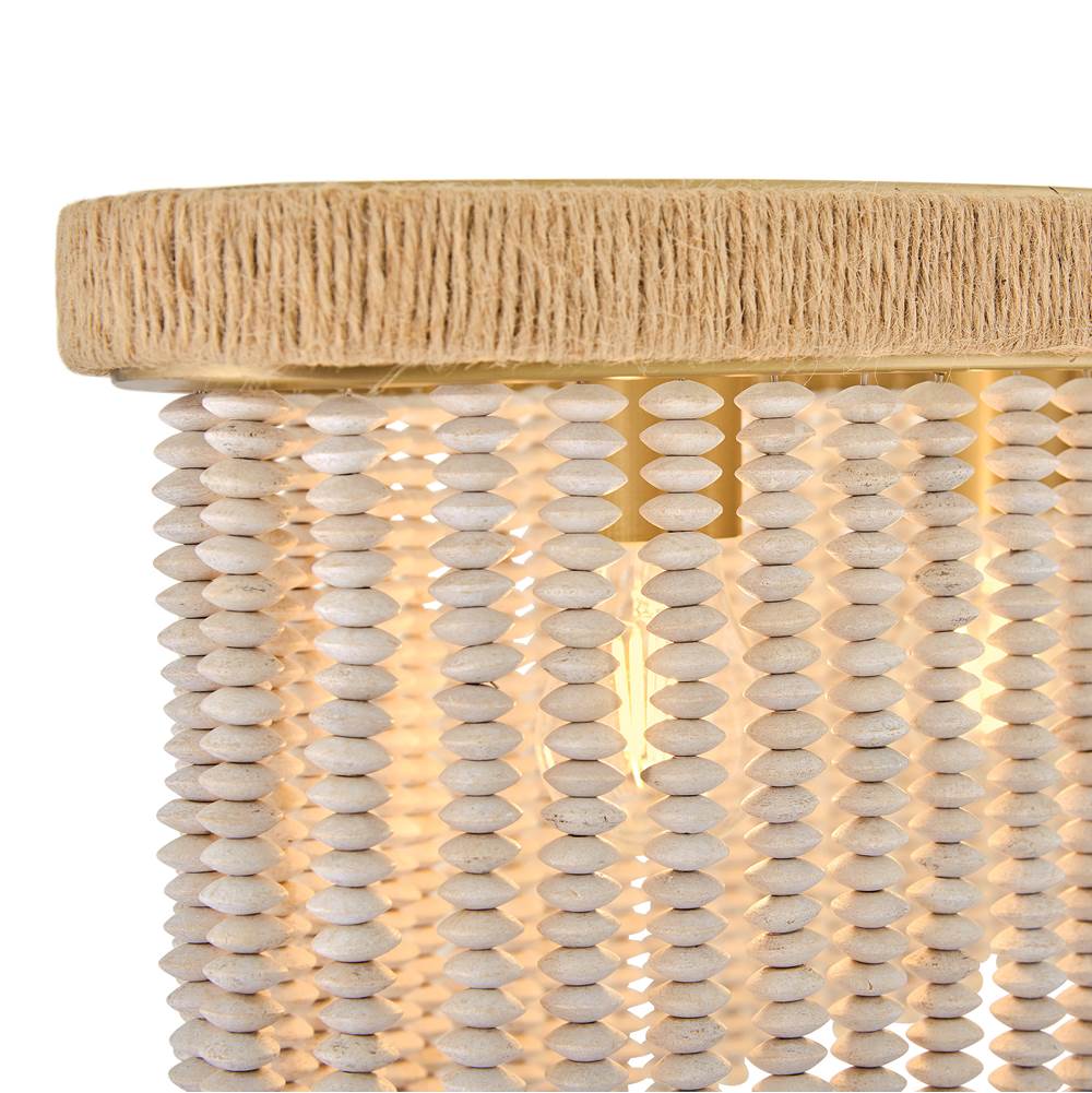 Hinkley Lighting 48605LCB Lacquered Brass Five Light Medium Linear Image 6
