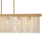 Hinkley Lighting 48605LCB Lacquered Brass Five Light Medium Linear Image 4