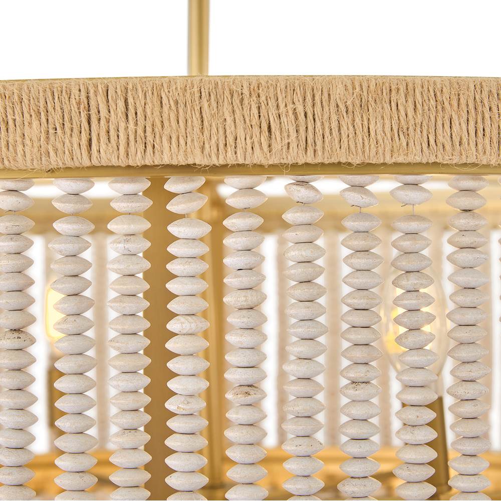Hinkley Lighting 48606LCB Lacquered Brass Large Drum Chandelier Image 7