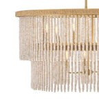 Hinkley Lighting 48606LCB Lacquered Brass Large Drum Chandelier Image 5
