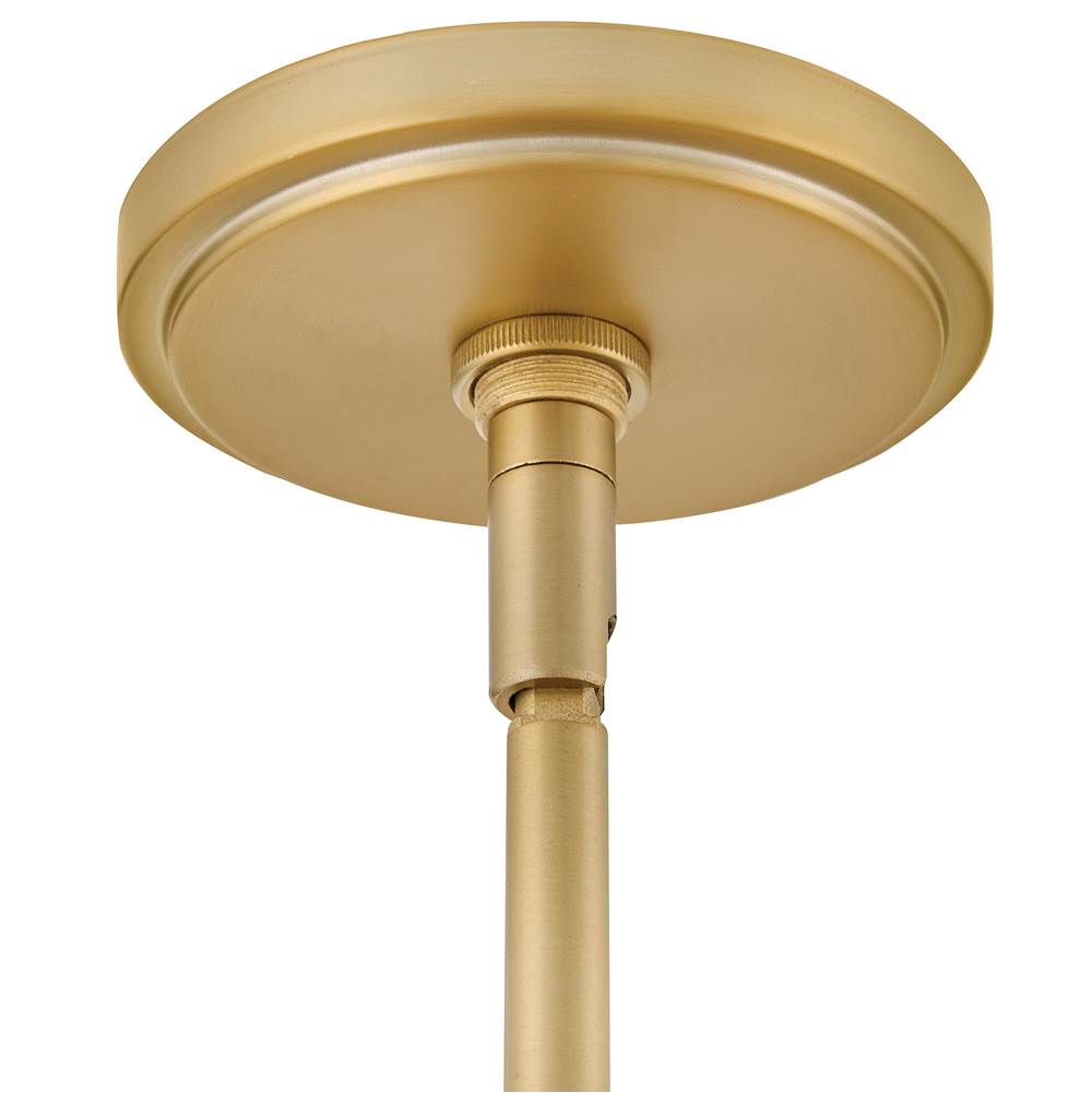 Hinkley Lighting 48606LCB Lacquered Brass Large Drum Chandelier Image 4
