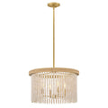 Hinkley Lighting 48607LCB Lacquered Brass Large Convertible Semi-flush Mount Image 1