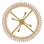 Hinkley Lighting 48607LCB Lacquered Brass Large Convertible Semi-flush Mount Image 3