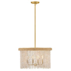 Hinkley Lighting 48607LCB Lacquered Brass Large Convertible Semi-flush Mount Image 2