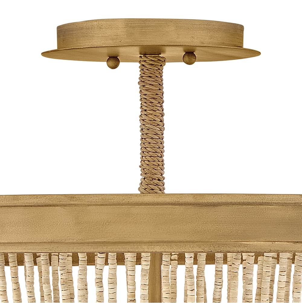 Hinkley Lighting 48613BNG Burnished Gold Medium Semi-flush Mount Image 4