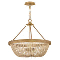 Hinkley Lighting 48614BNG Burnished Gold Medium Chandelier Image 1