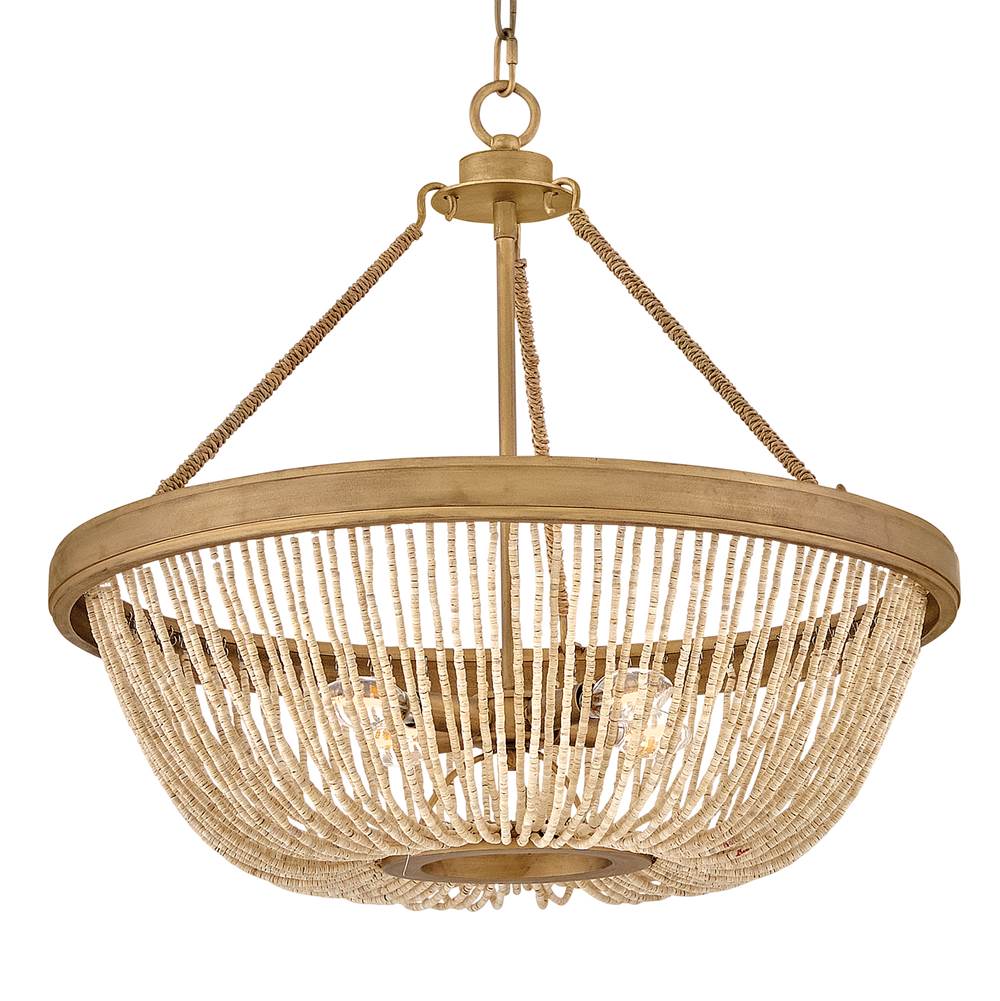 Hinkley Lighting 48614BNG Burnished Gold Medium Chandelier Image 5