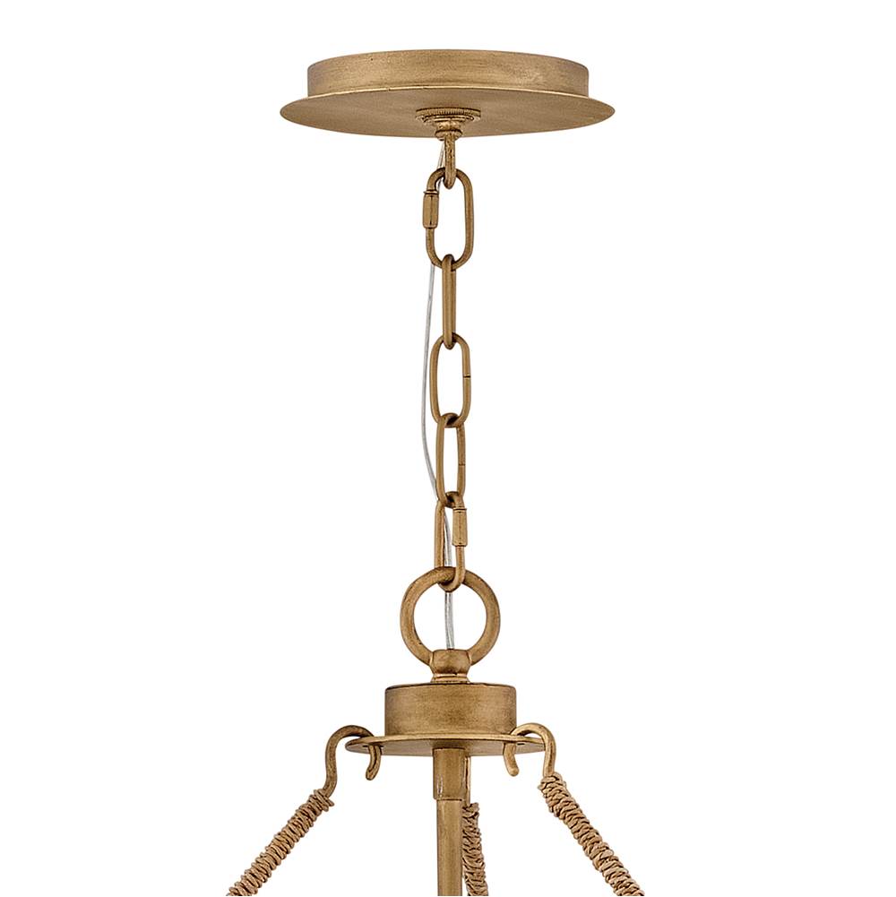 Hinkley Lighting 48614BNG Burnished Gold Medium Chandelier Image 4