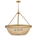 Hinkley Lighting 48616BNG Burnished Gold Medium Chandelier Image 1