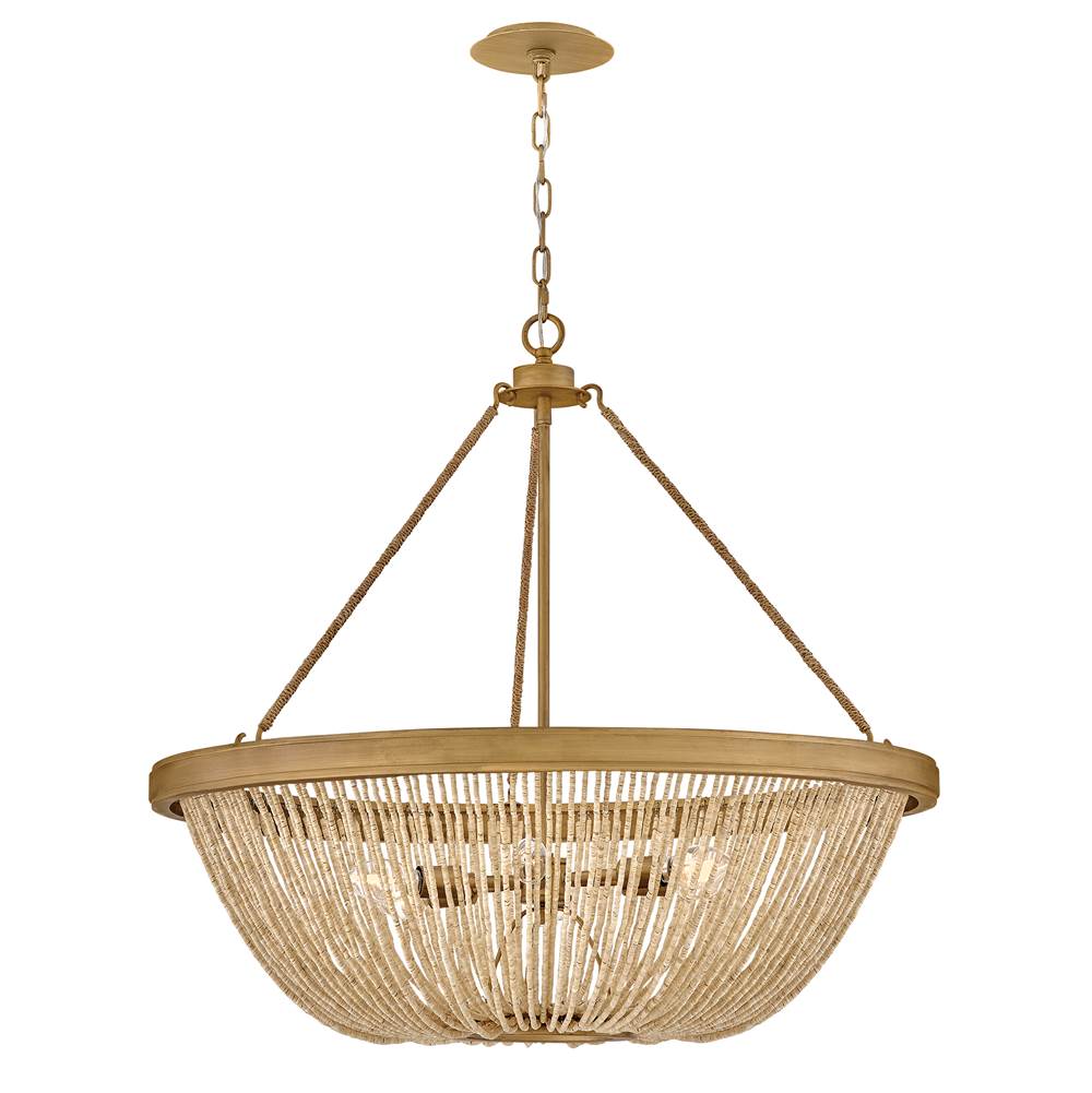 Hinkley Lighting 48616BNG Burnished Gold Medium Chandelier Image 1