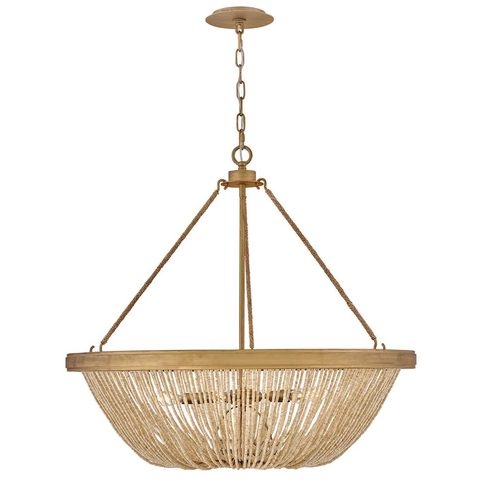Hinkley Lighting 48616BNG Burnished Gold Medium Chandelier Image 2
