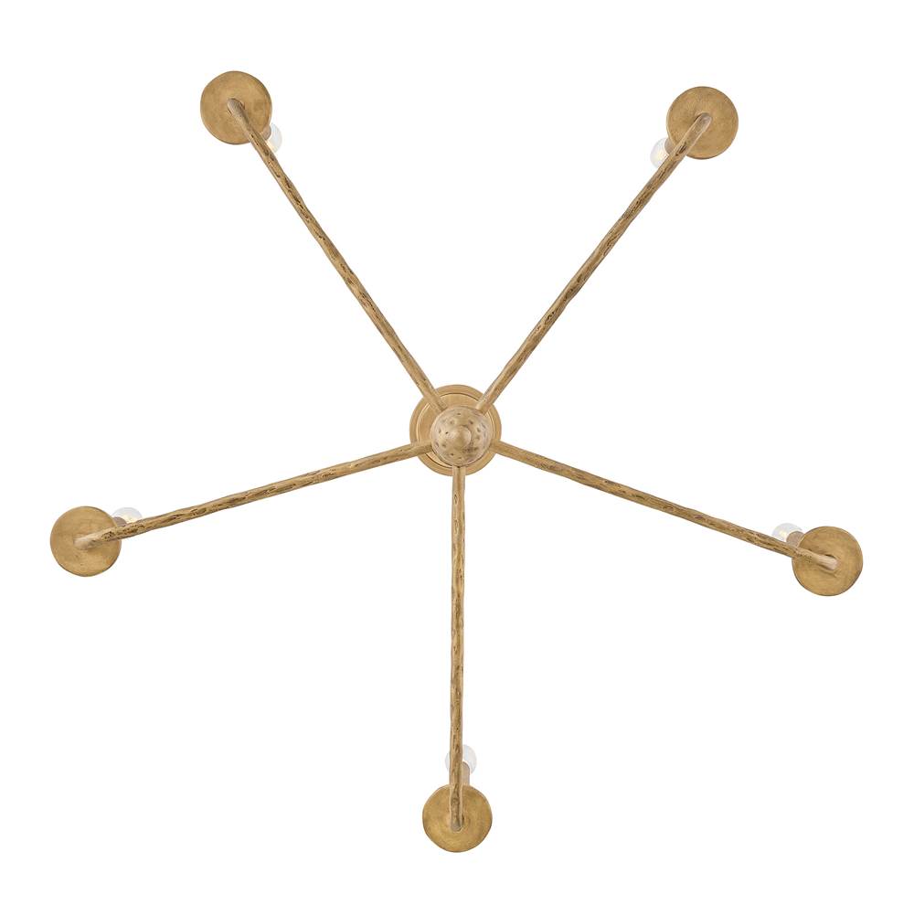 Hinkley Lighting 48624BNG Burnished Gold Medium Chandelier Image 3