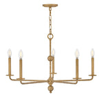 Hinkley Lighting 48624BNG Burnished Gold Medium Chandelier Image 2