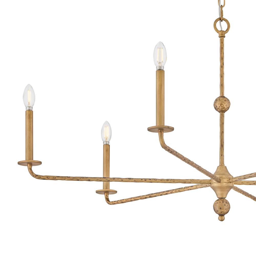 Hinkley Lighting 48628BNG Burnished Gold Large Chandelier Image 5