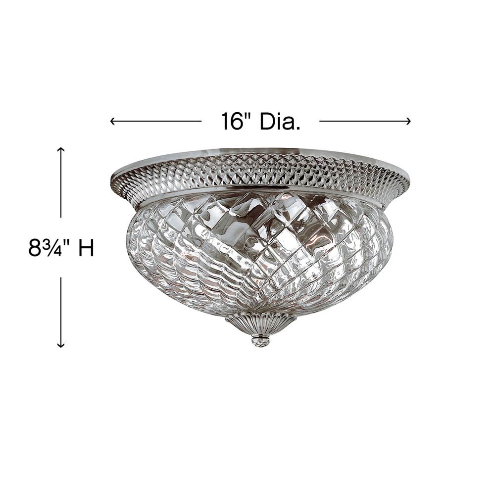 Hinkley Lighting Plantation Medium Flush Mount