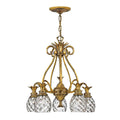 Hinkley Lighting 4885BB Burnished Brass Medium Single Tier Image 1