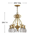 Hinkley Lighting Plantation Medium Single Tier