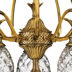 Hinkley Lighting 4885BB Burnished Brass Medium Single Tier Image 3