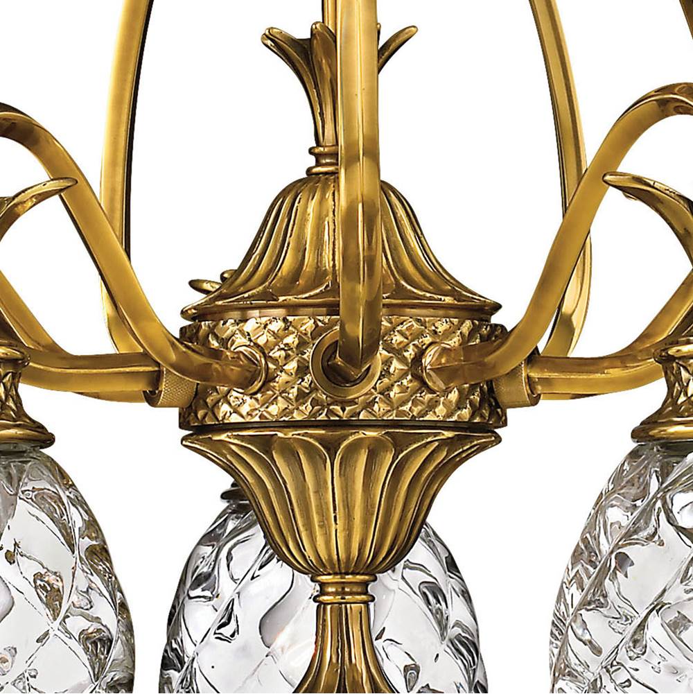 Hinkley Lighting 4885BB Burnished Brass Medium Single Tier Image 3