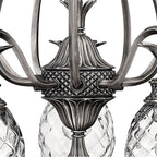 Hinkley Lighting 4885PL Polished Antique Nickel Medium Single Tier Image 3