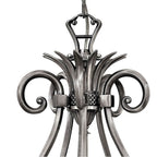 Hinkley Lighting 4885PL Polished Antique Nickel Medium Single Tier Image 2