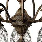 Hinkley Lighting 4885PZ Pearl Bronze Medium Single Tier Image 3