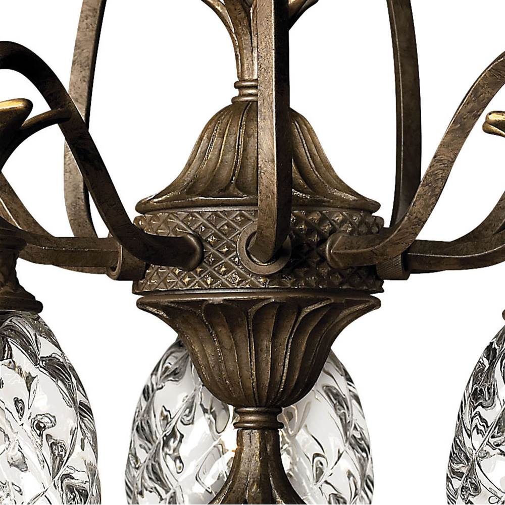 Hinkley Lighting 4885PZ Pearl Bronze Medium Single Tier Image 3