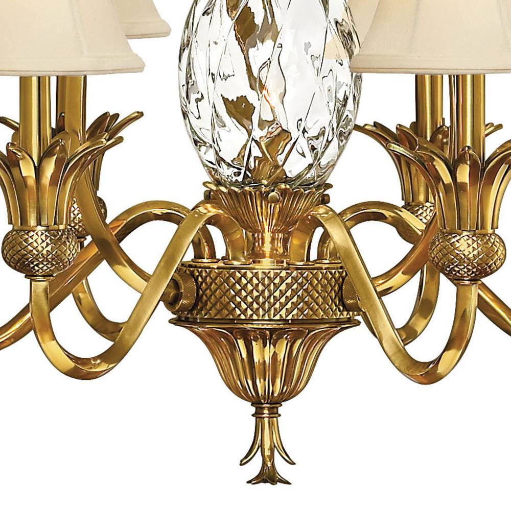 Hinkley Lighting 4886BB Burnished Brass Large Single Tier Image 3