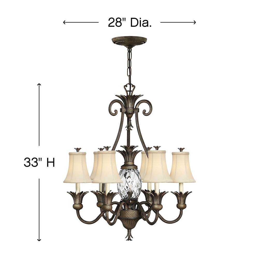 Hinkley Lighting Plantation Large Single Tier