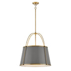 Hinkley Lighting 4895LDB Lacquered Dark Brass Large Pendant Image 1