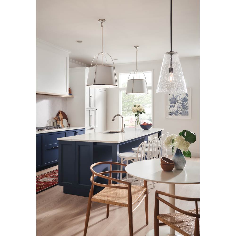 Hinkley Lighting 4895PN Polished Nickel Large Pendant Image 3