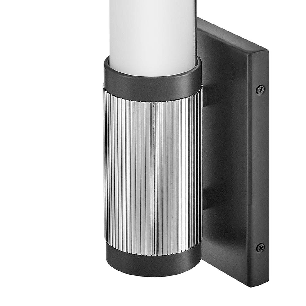 Hinkley Lighting 50060BK-CM Black,Chrome Small Led Vanity Image 3