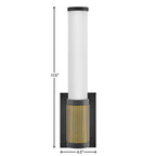 Hinkley Lighting 50060BK-LCB Black Small Led Vanity Image 2