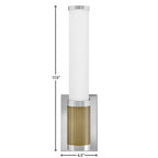Hinkley Lighting 50060PN Polished Nickel Small Led Vanity Image 2