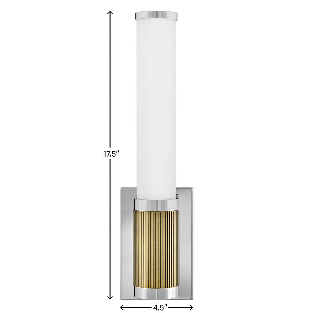 Hinkley Lighting 50060PN Polished Nickel Small Led Vanity Image 2