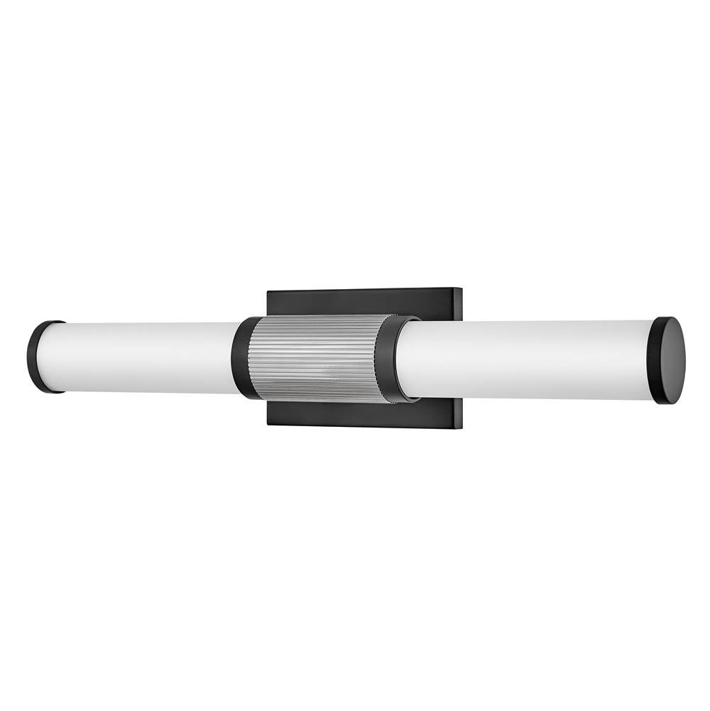 Hinkley Lighting 50062BK-CM Black,Chrome Medium Led Vanity Image 9