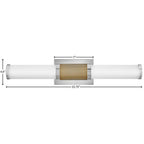 Hinkley Lighting 50062PN Polished Nickel Medium Led Vanity Image 2