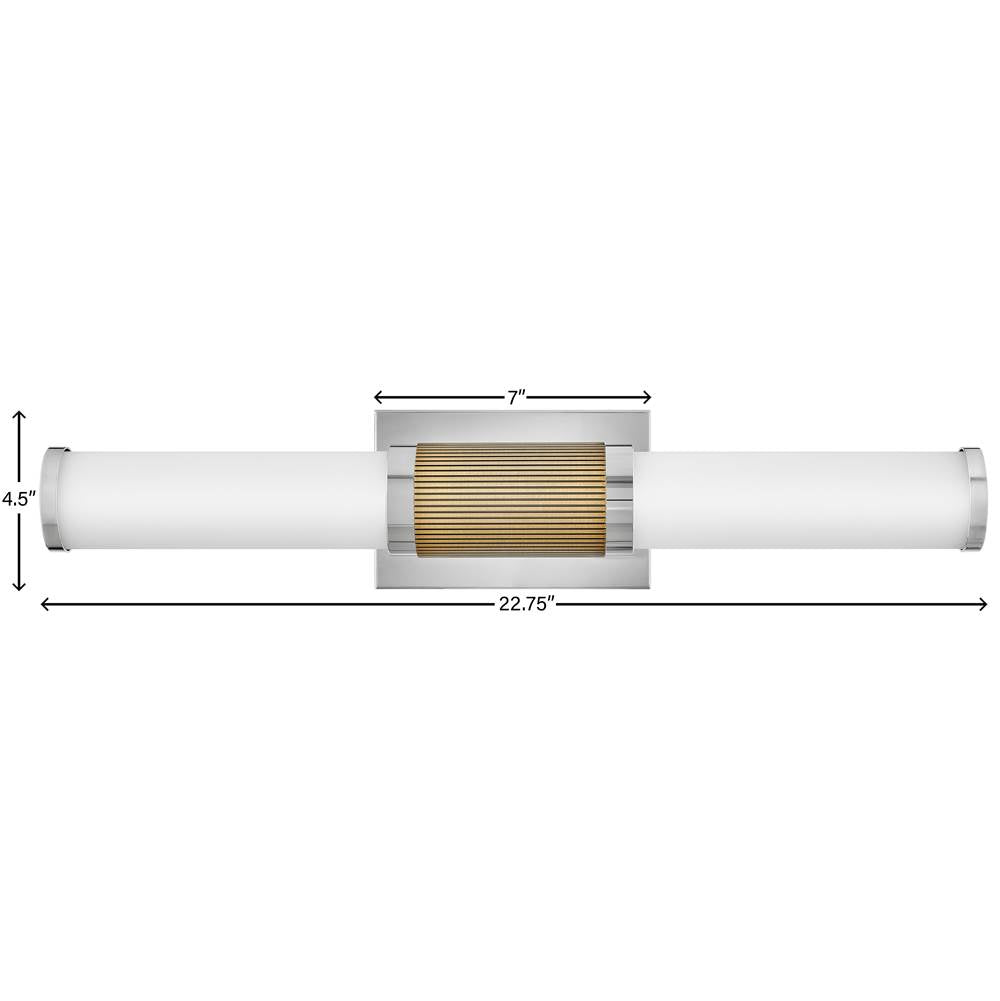 Hinkley Lighting 50062PN Polished Nickel Medium Led Vanity Image 2