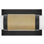 Hinkley Lighting 50063BK-LCB Black Large Led Vanity Image 5