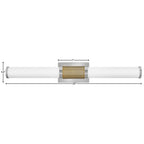 Hinkley Lighting 50063PN Polished Nickel Large Led Vanity Image 3