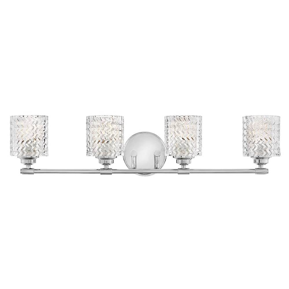 Hinkley Lighting Elle Four Light Vanity