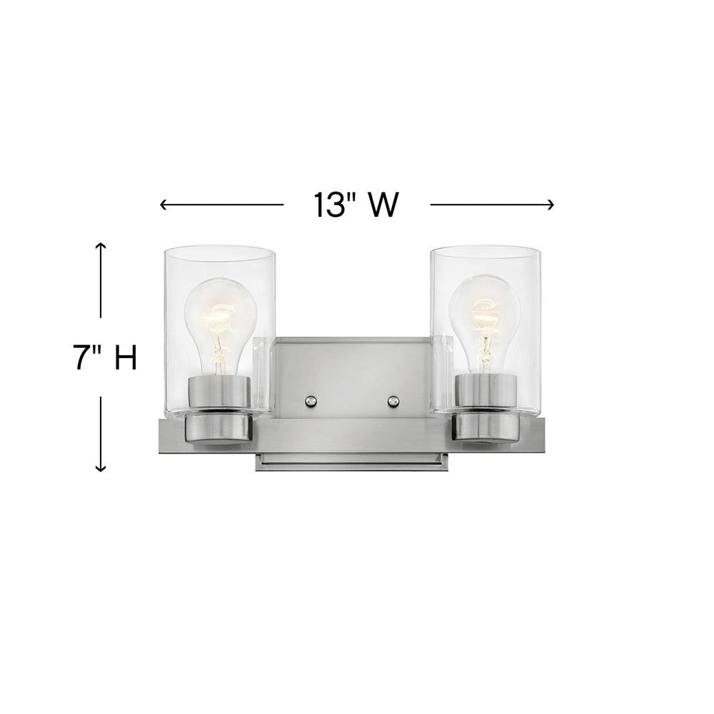 Hinkley Lighting Miley Two Light Vanity