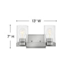 Hinkley Lighting Miley Two Light Vanity