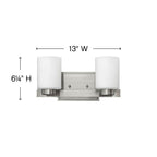 Hinkley Lighting Miley Two Light Vanity